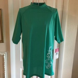 Cutest rash guard ever for cruise or beach day!